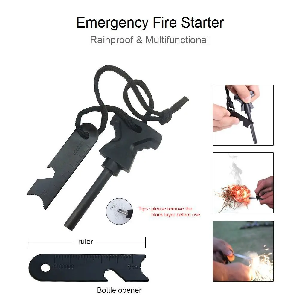 Hongrui DIY Compact Portable Impact Resistant Survival Gear Emergency Tool Kit Fishing Hunting Camping Hiking Outdoor Adventures view 4