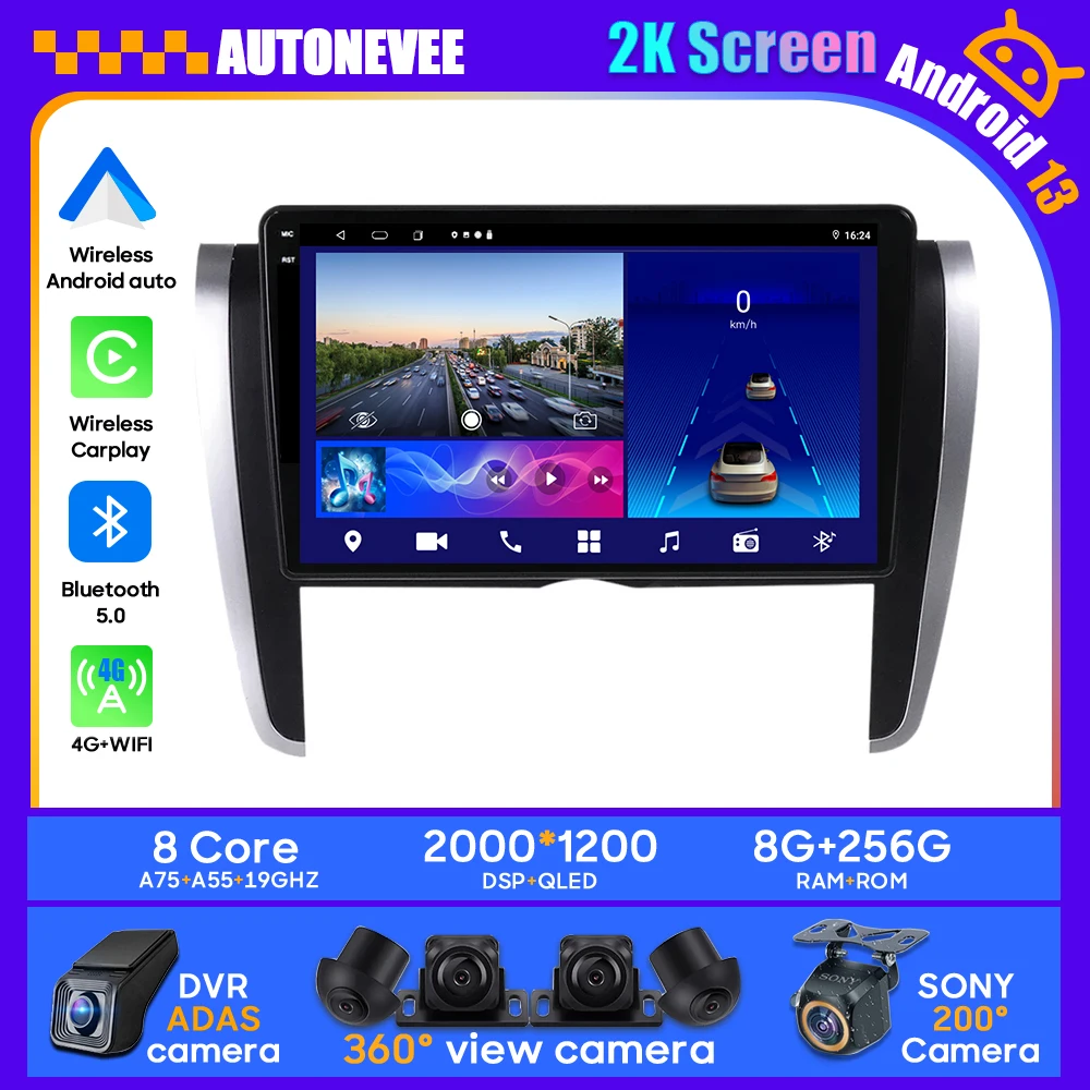 

Android Car Radio GPS For Toyota Allion T260 2007 - 2020 Head Unit Multimedia Player No 2din DVD Video GPS Navigation BT Carplay