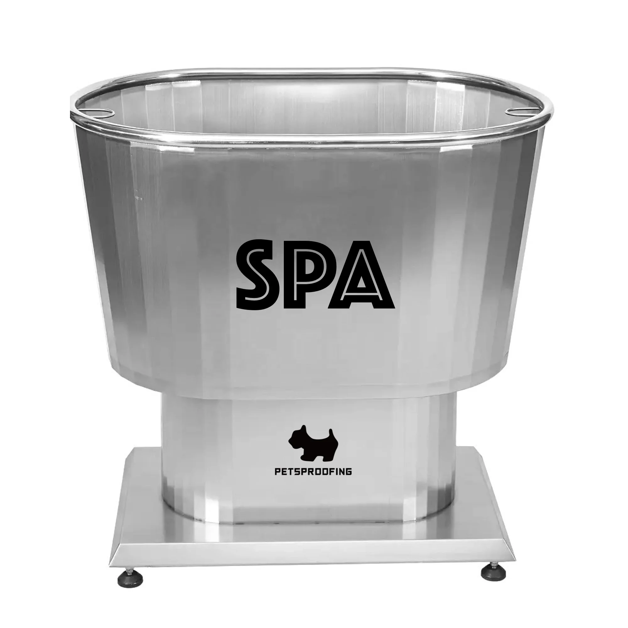 Novelty Designed Grooming Salon inside stainless steel Pet Water Spa bubble Dog Bath Tub Bathing Tubs Bathtub