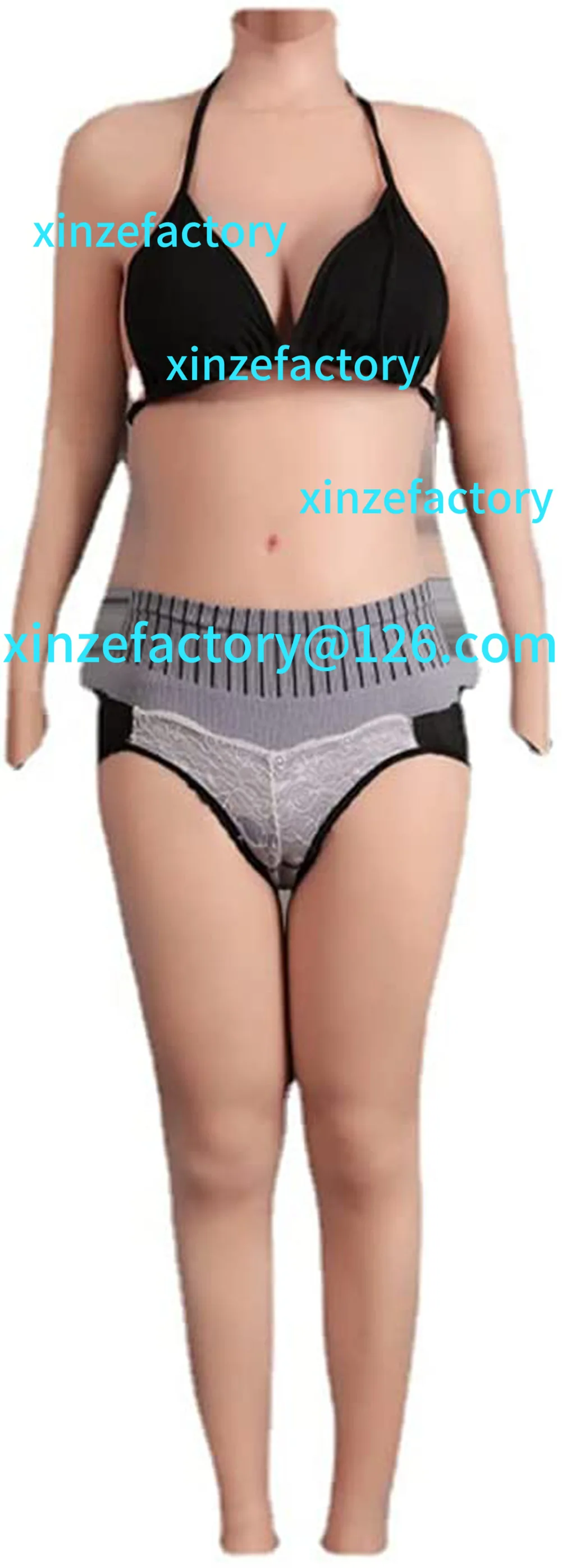 

Customizable fake breast dress set silicone breast implants