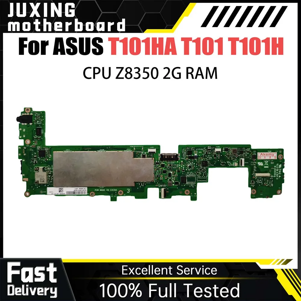 

Laptop Mainboard For ASUS Transformer Book T101HA T101 T101H T101HA Notebook Motherboard With Z8350 CPU 2G RAM 64G SSD