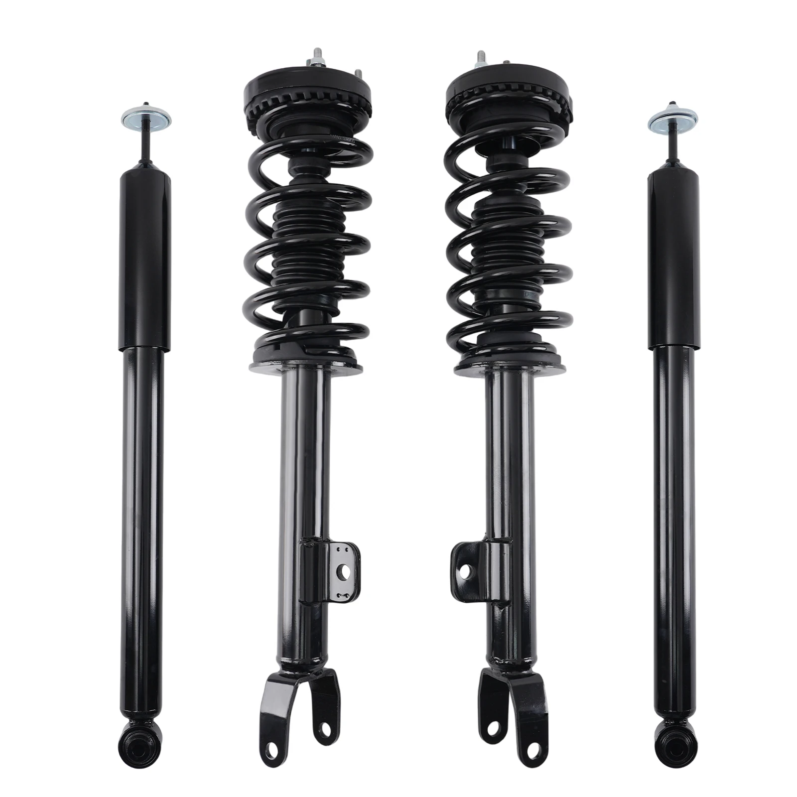 MaXpeedingrods New 4pcs Suspension Front Rear Complete Shocks Struts Coil Spring for Chrysler 300 2011-2019 RWD STREET Use