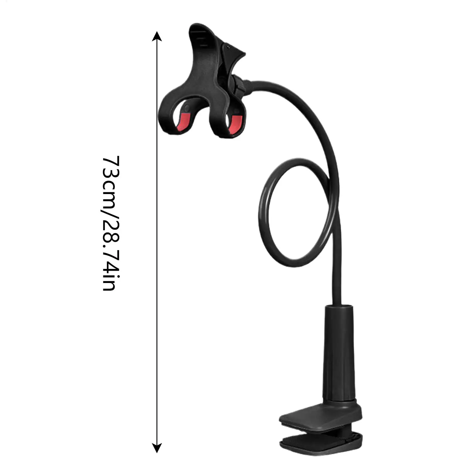 Lazy Bedside Phone Holder Universal Flexible Clip Holder Adjustable Phone Stand For Live Streaming And Watching TV Shows view 6