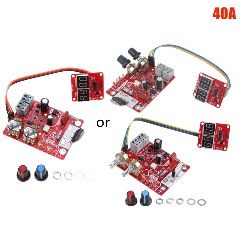 

Spot Welder for Time Control Board 40A Current Controller with Digital Display