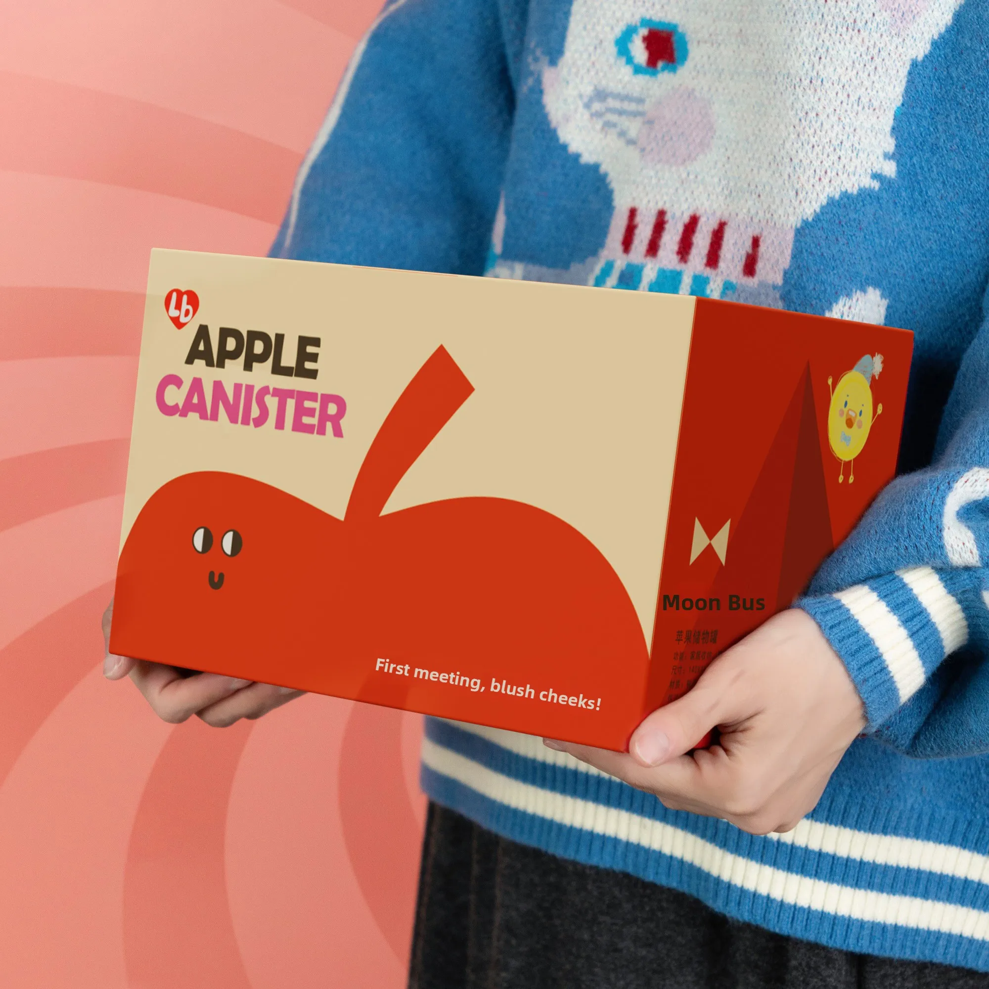 

Очаровательная банка для конфет в подарок на день рождения девушке, креативное украшение из смолы для дома и бара, бренд Lunar Bus