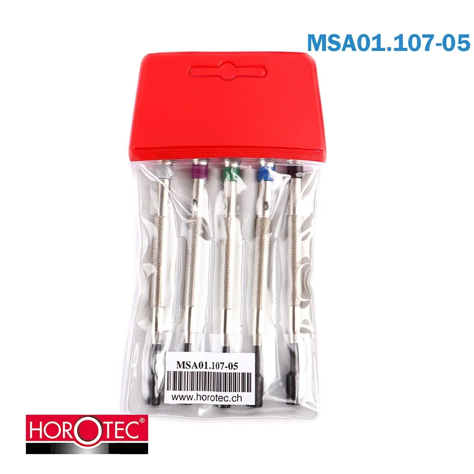 Horote MSA01.107-05 Assortment of 5 Special Screwdrivers with Fixed Female Key