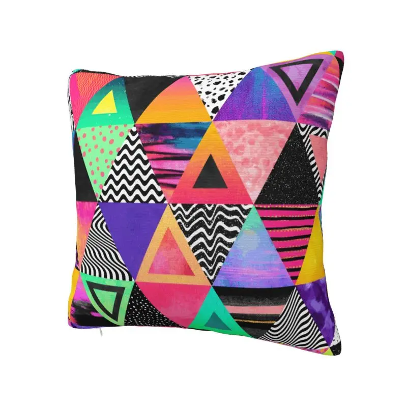 Abstract Geometric Lines Throw Pillow Case Decor Home Cute Cushions Cover For Sofa Chair Square Polyester Pillowcase