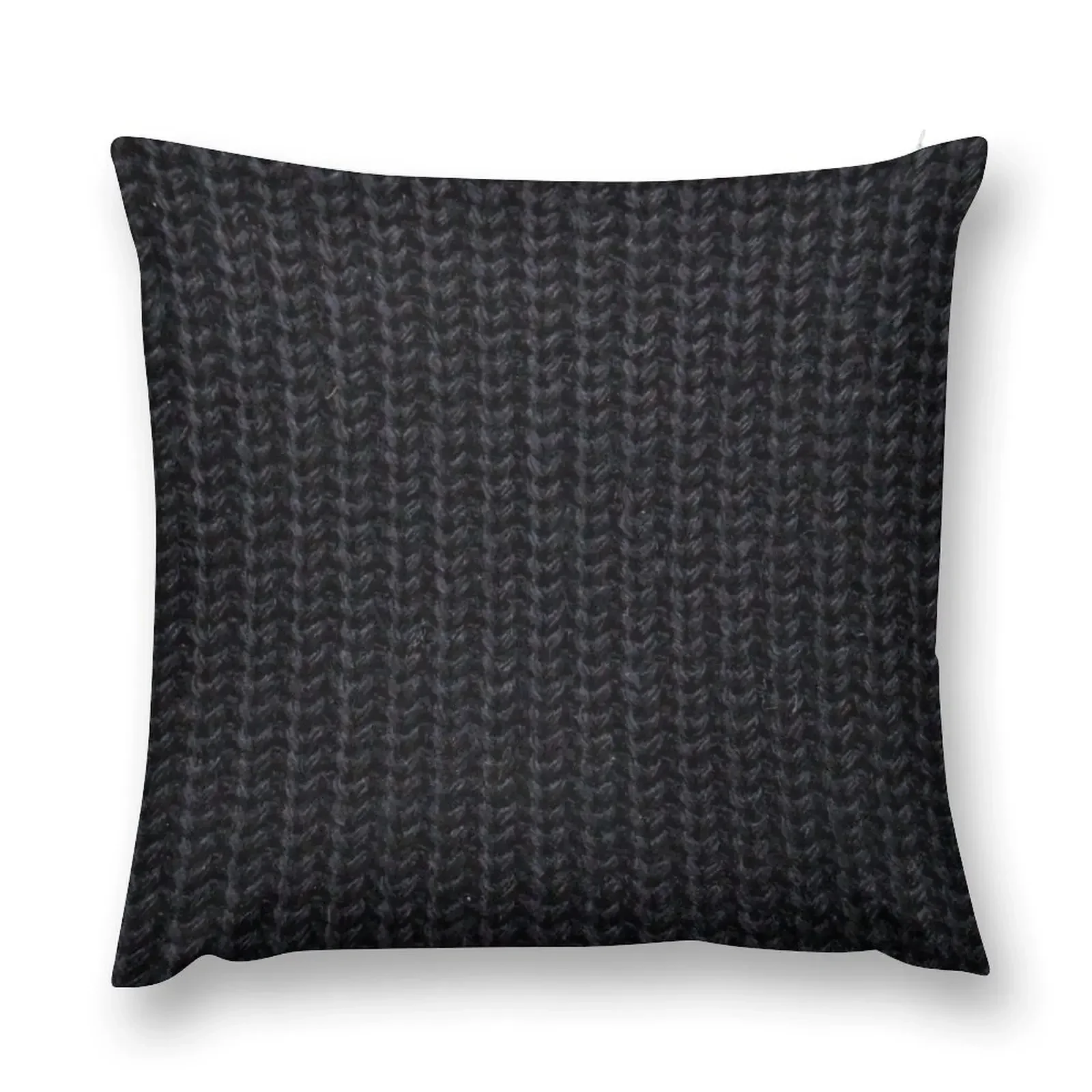 

Black Knitted Wool Throw Pillow Cushion Covers For Living Room Decorative pillowcase pillow