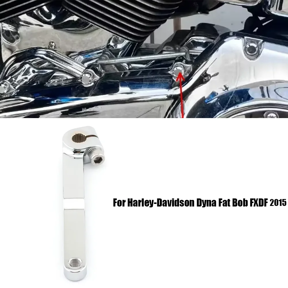 

For Harley Dyna Fat Bob FXDF Fat Bob Wide Glide Street FLD 2012-2017 Motorcycle Controls Shift Lever Shifter Arm Chrome