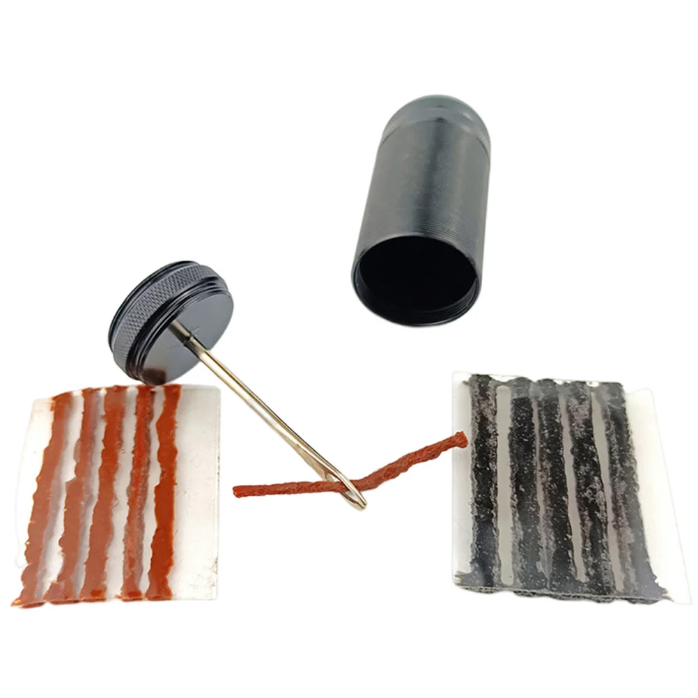 

1 set 1 Set Of Tire Kit Repair String Fixing Tool Tubeless Plug Kit For Bike Motorcycle Puncture Emergency Cycling Repair Strip