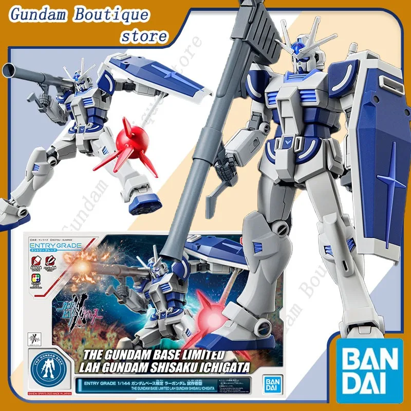

Bandai Genuine THE GUNDAM BASE LIMITED LAH GUNDAM SHISAKU ICHIGATA EG Anime Action Figure Robot Assembly Model Toy Ornament Gift