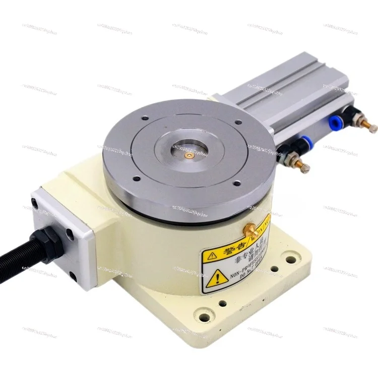 

Fully automatic pneumatic indexing plate rotating table equal division plate splitter HSD-140DT pneumatic chuck rotation