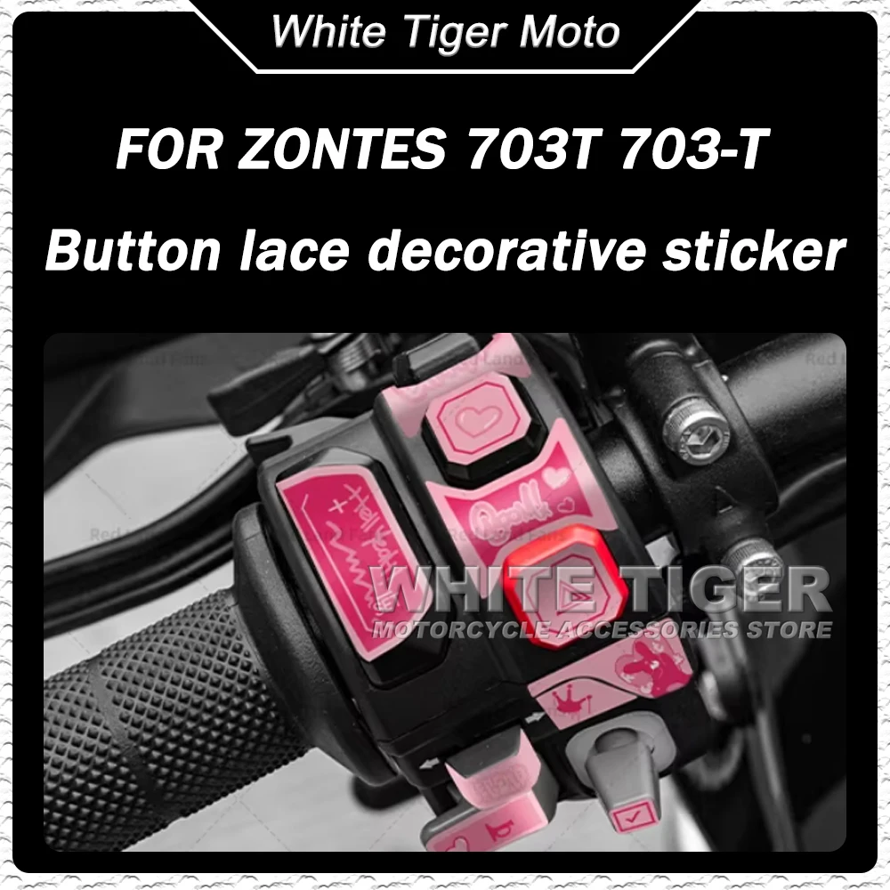 

Button Decals Decorative Stickers Accessories Switch Creative Decals Film Modification Parts FOR ZONTES 703T 703-T 703 T