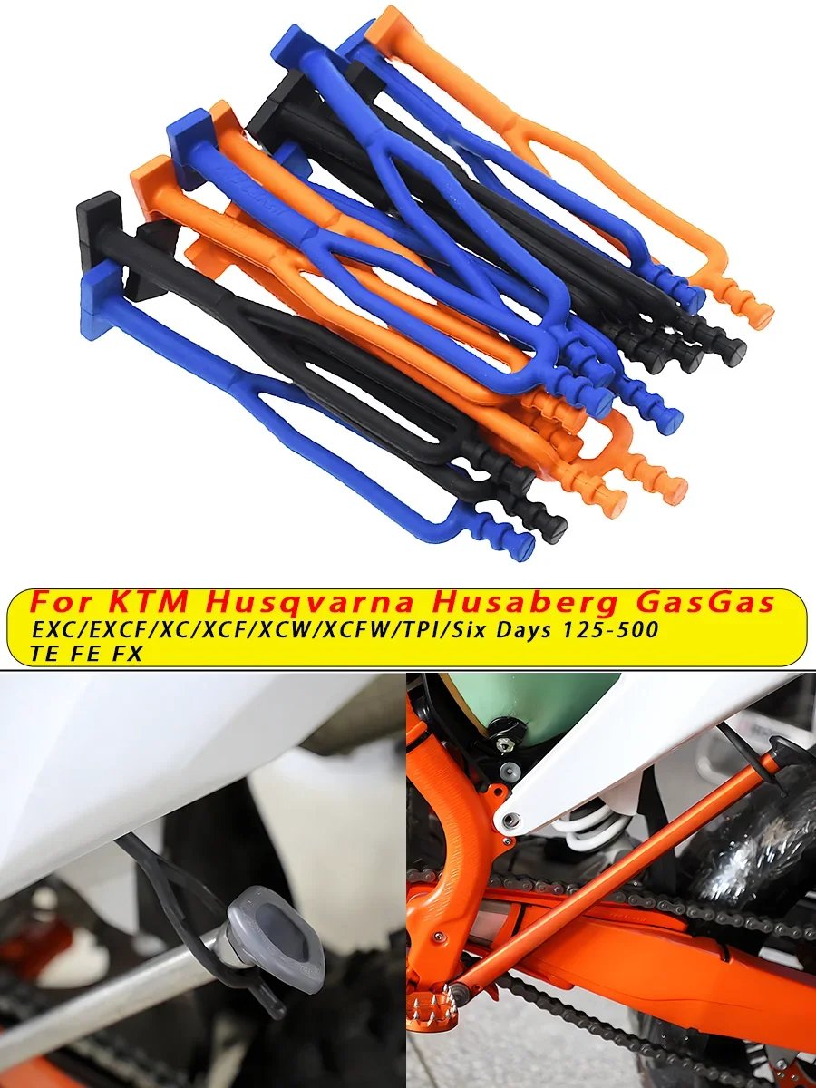 AliExpress LFMT For XCW XCFW EXC XC SX SXF EXCF XCF 125 150 250 300 350 450 500 1998-2023 Motocross Dirt Bike Rubber Kickstand Side Stand Strap