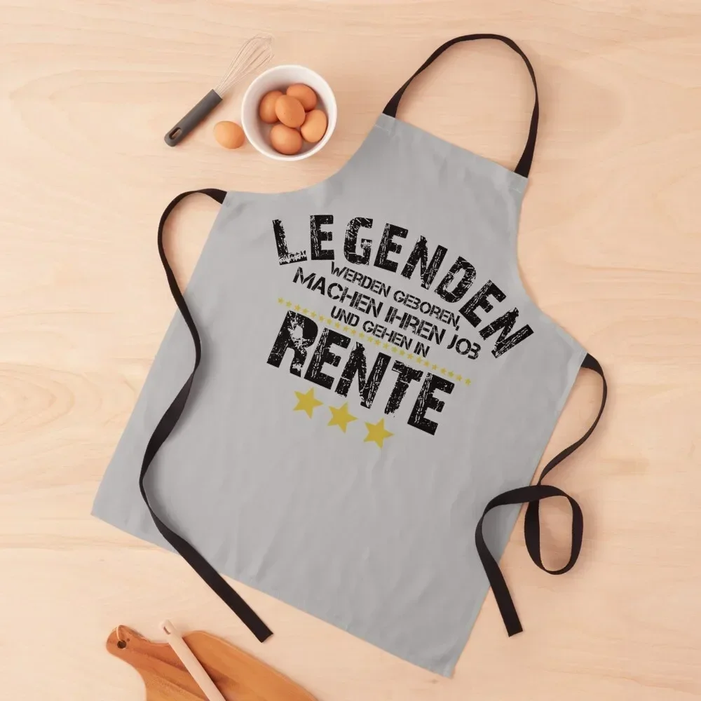 Legend pension pension pensioner gift Apron esthetician Men gift For Cooking Apron