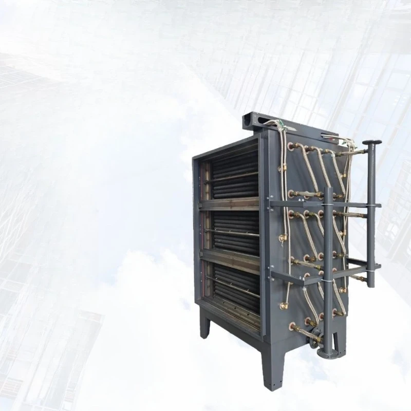 Industrial waste gas fume purification supporting condenser, heat exchange equipment tubular type