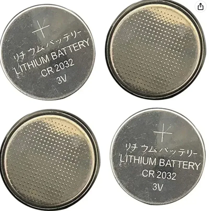 100-500PCS New CR2032 3V Lithium Coin Battery CR2032 Button Cell for Watch Toy Calculator Car Remote Control Small Electronic