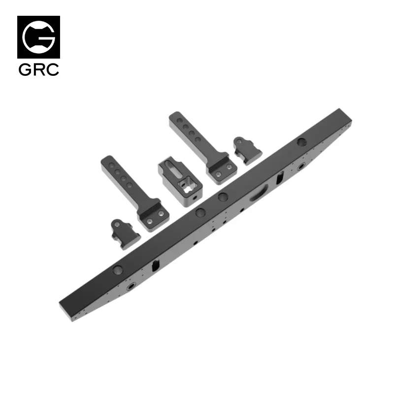 GRC Aluminum Rear Bumper For 1/10 RC Crawler Traxxas TRX-4 TRX4 Defender Upgrade Parts #GAX0080