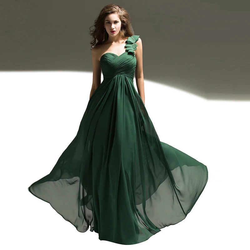 

Beauty-Emily Green Sexy V Neck Evening Dress Backless Sleeveless Tulle Prom Dress Formal Banquet Prom Classic Elegant Long Dress