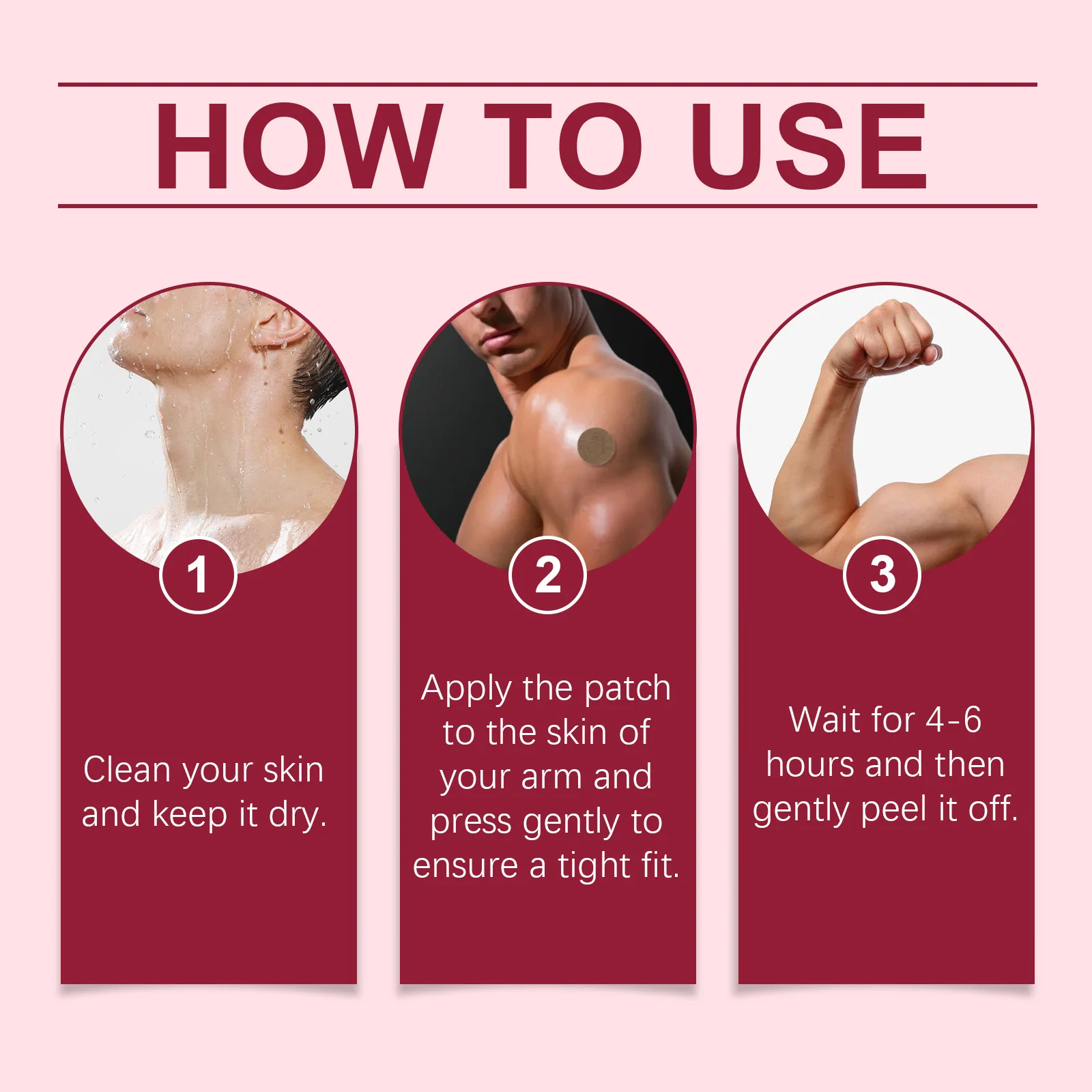 رقعة العناية بالجسم من ساوث مون تخفف التعب وتحسين الصحة وتعزز مقاومة الجسم والمناعة رقع العناية العلمية بالبشرة