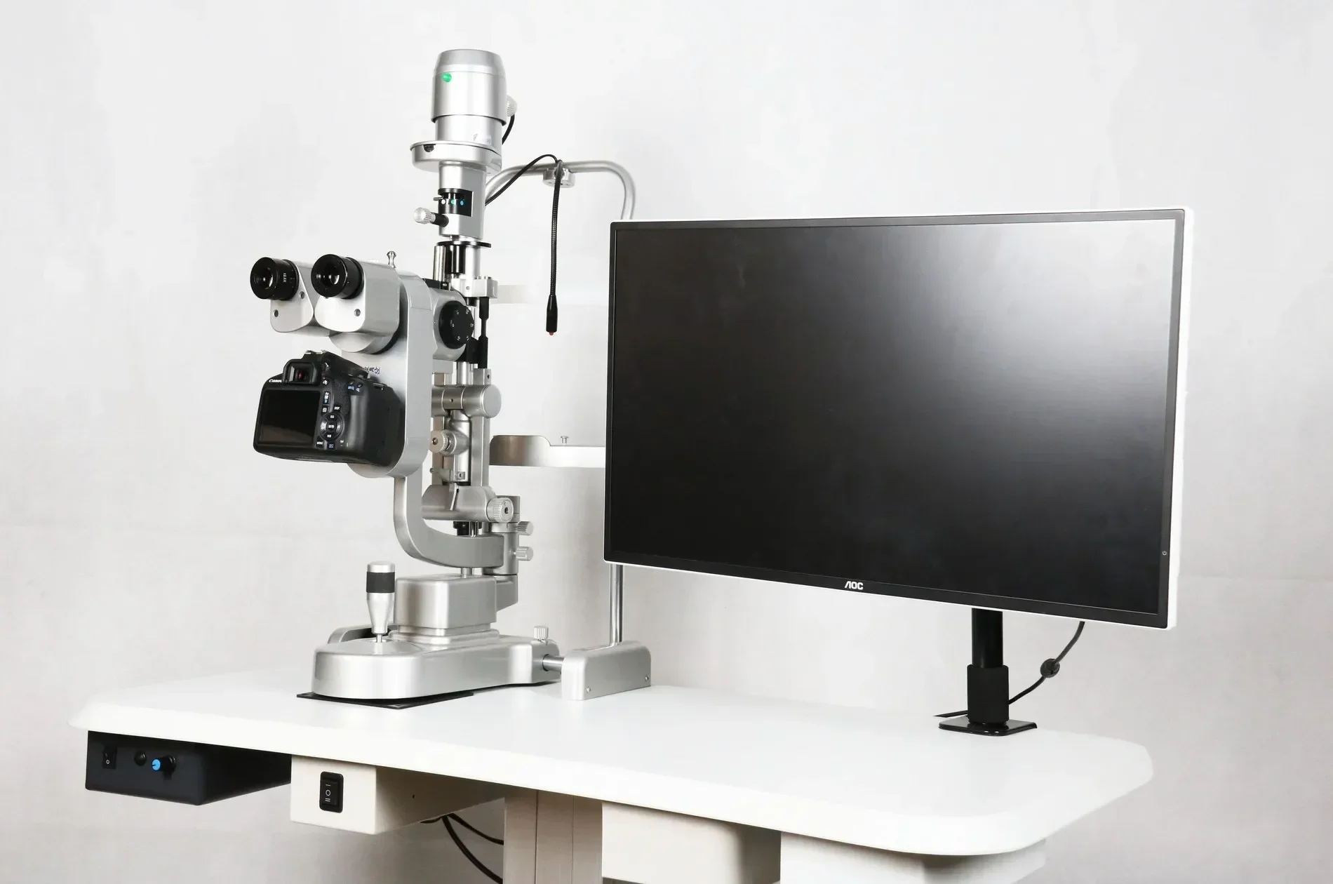 Clara Tools StoreAdvanced Technology Ophthalmic Examination 5 Magnifications Red LED Digital Slit-Lamp KJ5DIIClara Tools Store