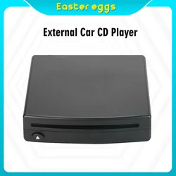 Super Slim USB Power External  Car CD DVD Player Compatible with PC LED TV MP5 Multimedia Player Android Stereo Car Accessories