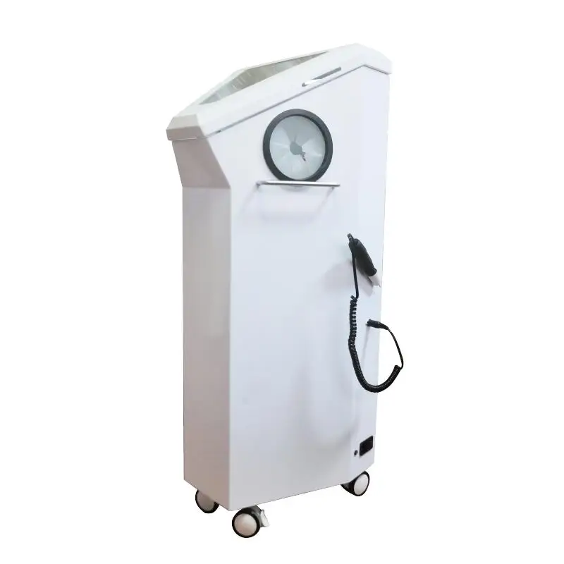 

Dental Moveable Technician Desk Single Person Workbench Sandblaster Grinder and Dust Colloector