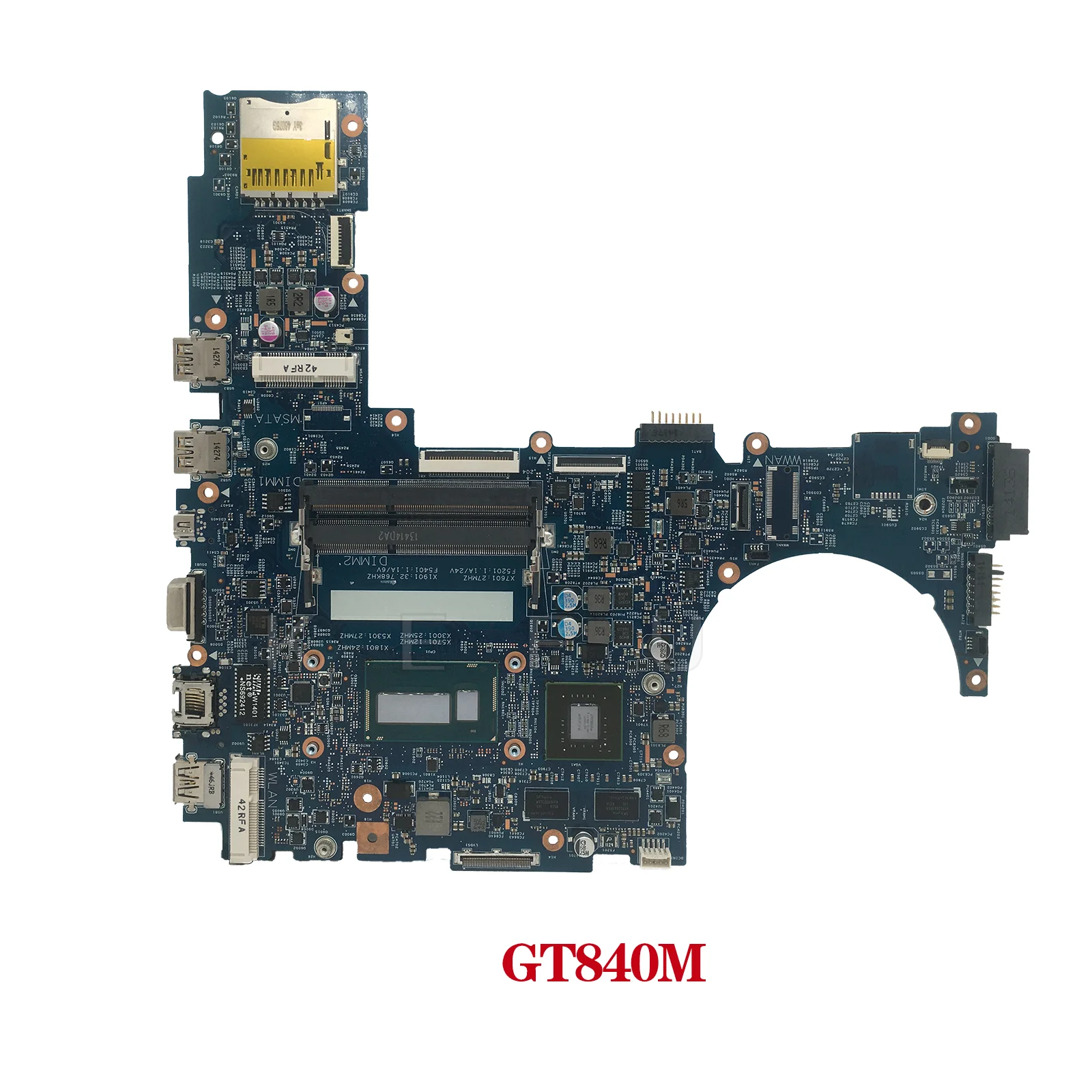 Imagem -02 - Placa-mãe para Laptop Asus Pro B551la Ddr3 i5 i7 i3 i5 i7 Uma Gt840m Mainboard Ddr3