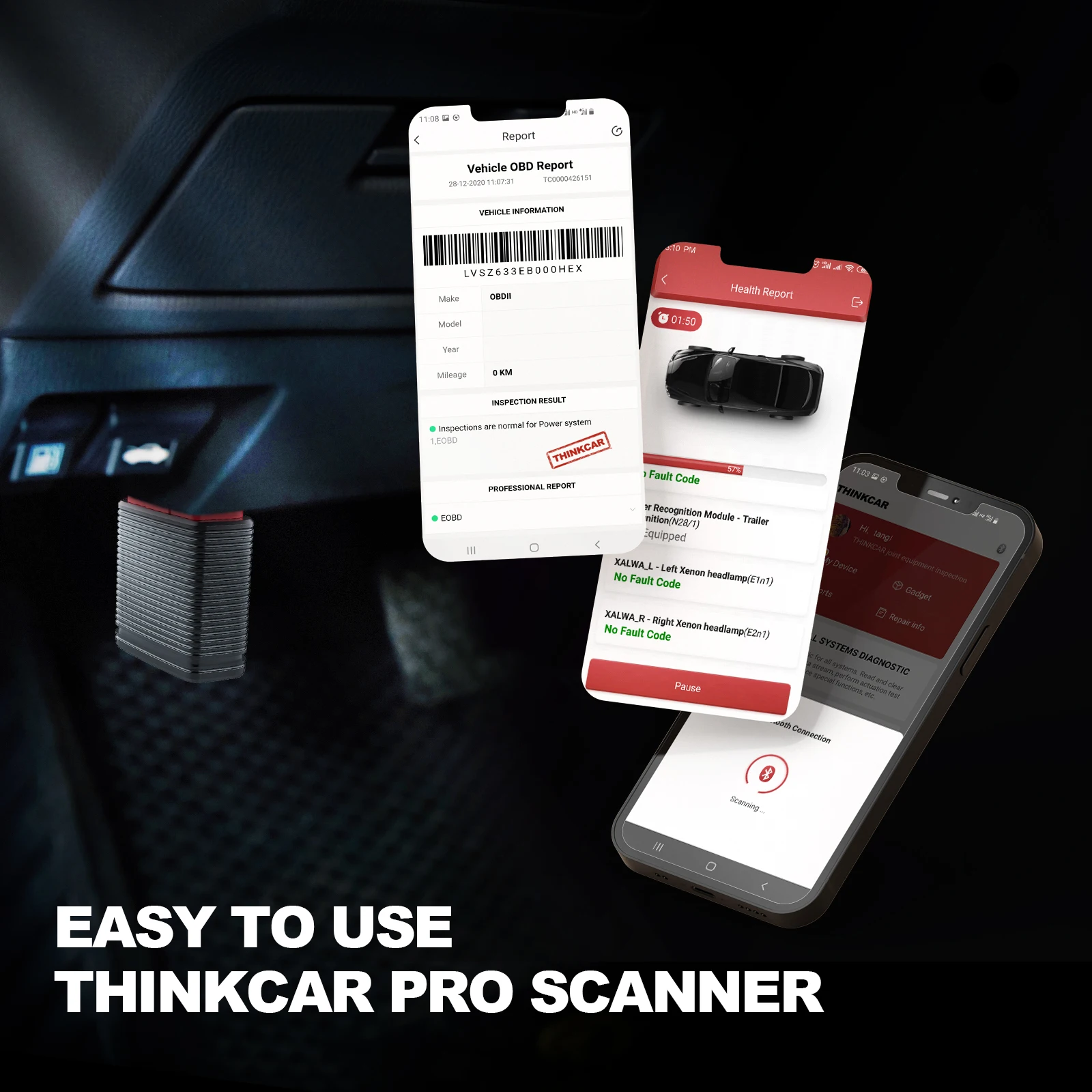 A++ Quality THINKCAR Pro Have Flashed All Car Full System Diagnosis Bluetooth OBD2 Function Automotive Scanner Tool pk thinkdiag