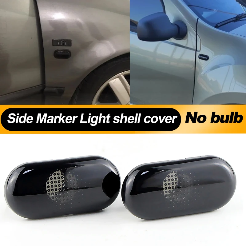 2PCS For Renault Megane 1 Clio1 2 KANGOO ESPACE Dacia Duster Dokker Lodgy Smart Fortwo 453 Side Marker Lights shell no bulb