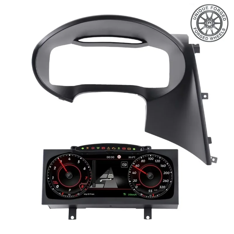 26 Style 12.3" Ghost Screen For SEAT LEON 2009 2012 Car Digital Cluster Instrument LCD Dashboard Panel Speedometer New Upgrade
