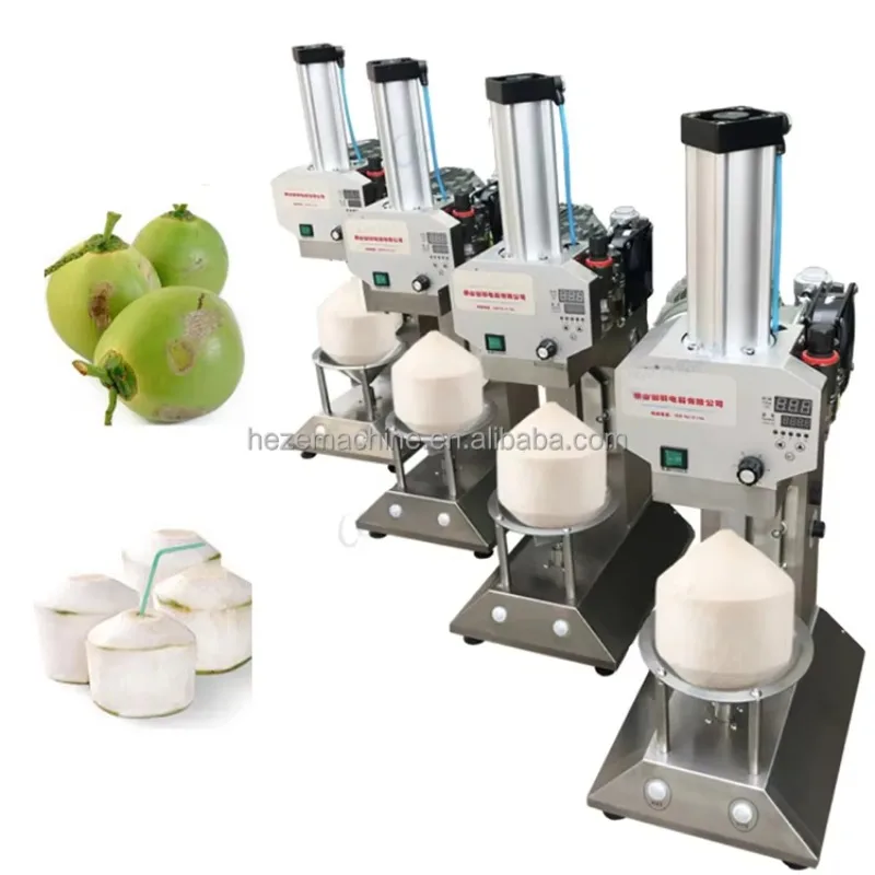 Diamond Shape Coconut Peeling Machine /coconut Trimming Machine/young Coconut Dehusking Machine