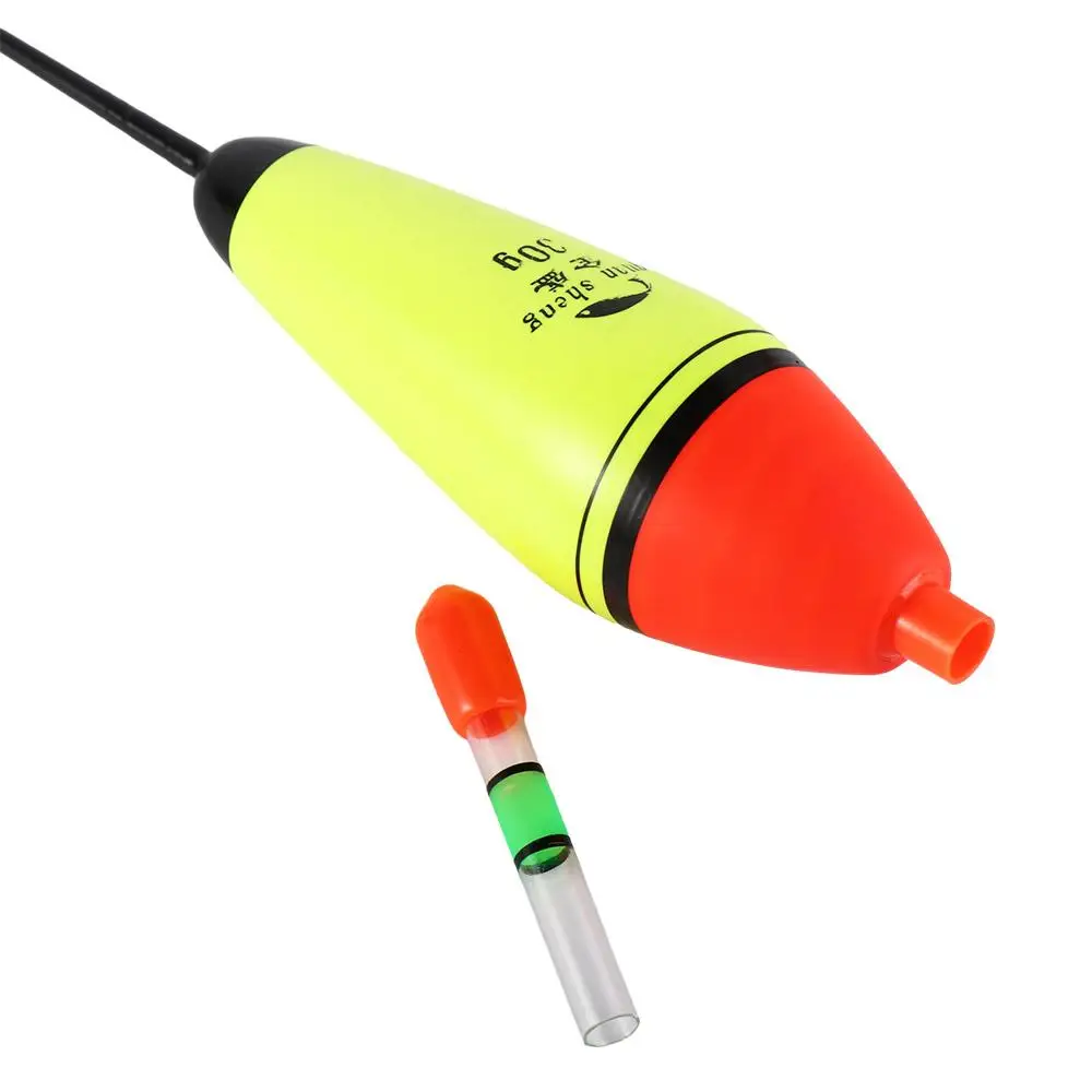 EVA Floats Light Stick Vertical Night Lighting Fishing Bobber Luminous Fishing Float Fishing Buoyancy Fishing Floats