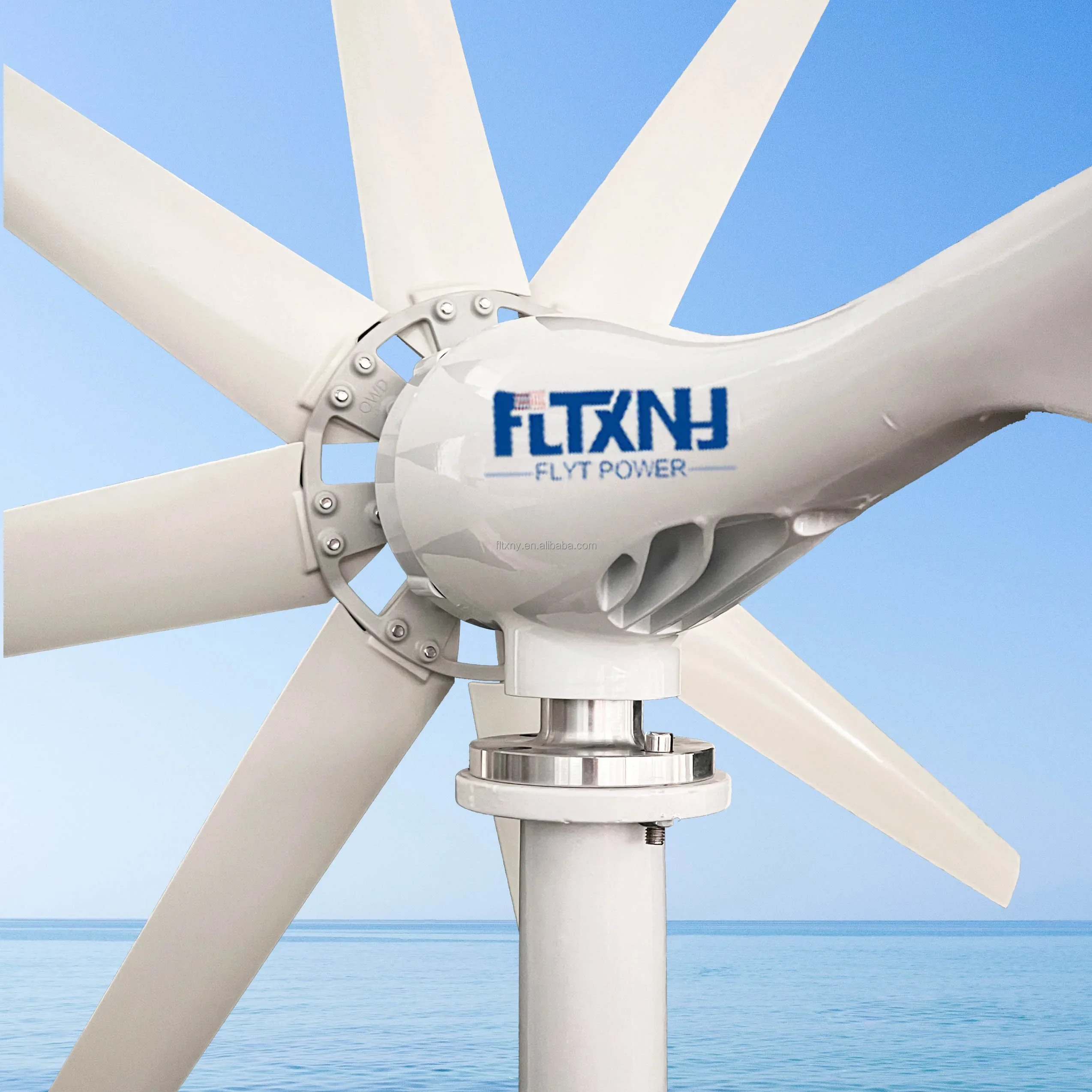 Big Sale Small 1000 watt 12 volt 24 volt Free Energy Wind Turbine Generator Wind Power Products FLYT New Energy