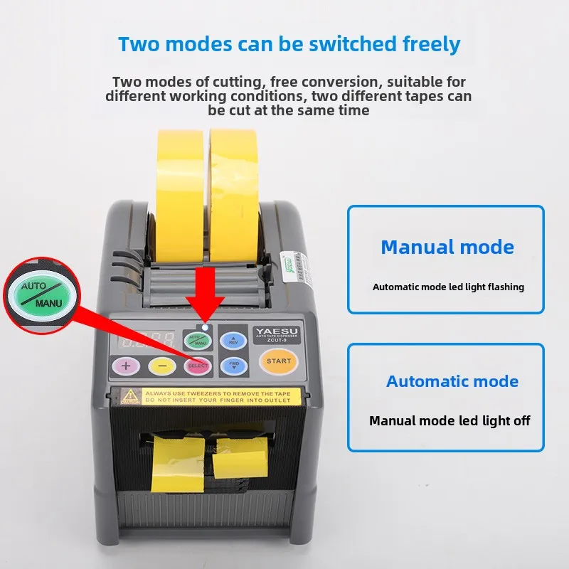 YAESU fully automatic ZCUT-9G cutting machine zcut – 9GR adhesive paper cutting machine adhesive tape machine