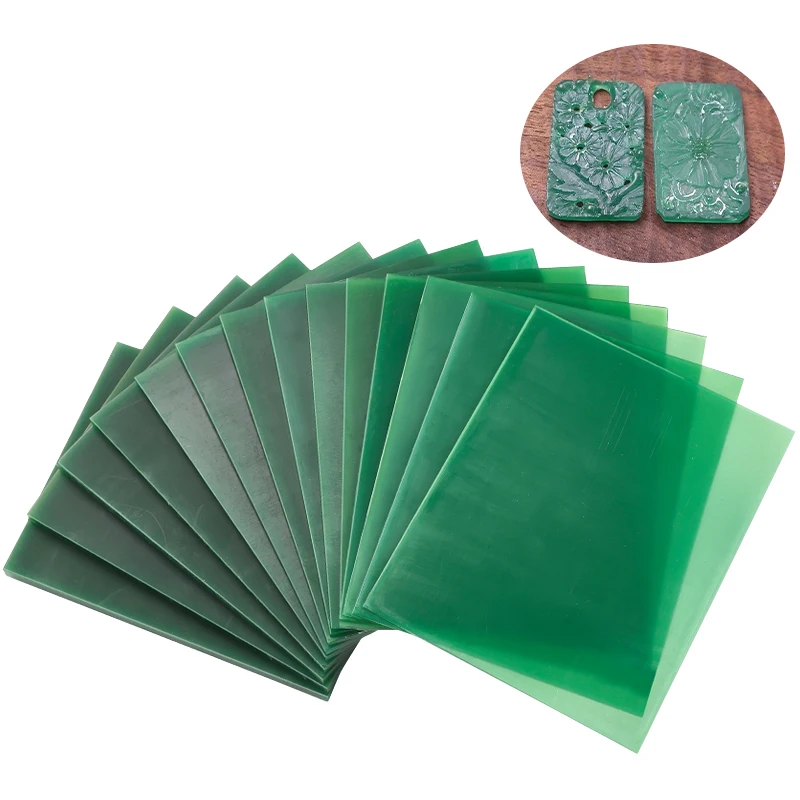 Jewelry Engraving Wax Tablet Mold 150x90mm Hard Jewellers Model Carving Wax 0.8mm-12mm Thick Molding Wax