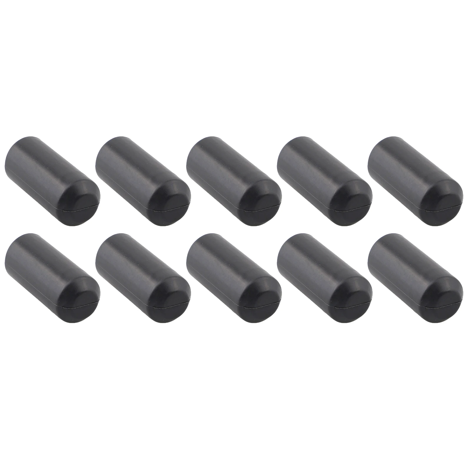 Heat Shrink Tubes Warm Shrink End Cap 10.4 MPa Black Polyolefin Waterproof For Typical Telecom For Power Cables