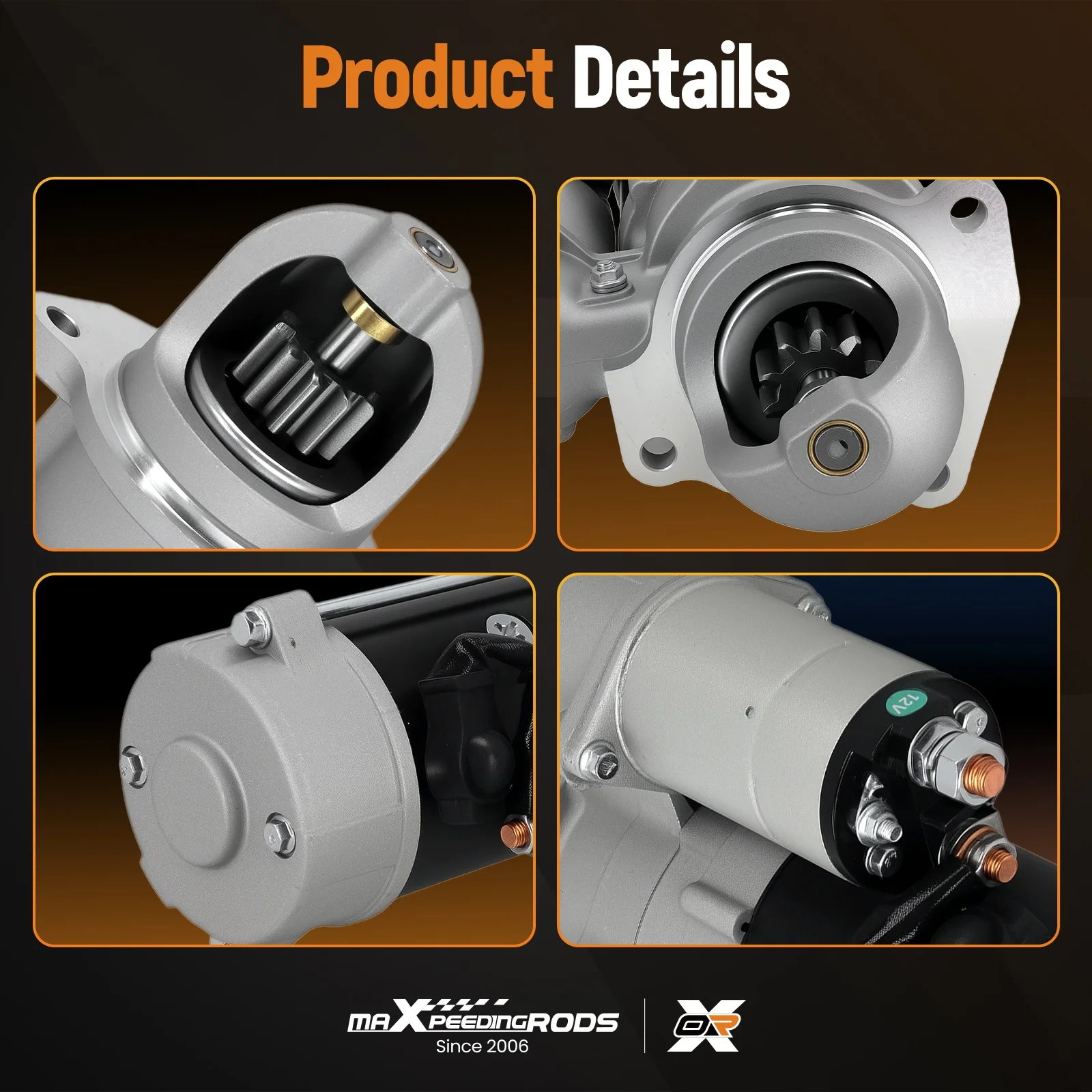 محرك بداية لـ Case 380B 380CK 385 395 ديزل 1981-1993 10461607 PMDD 12V 1109270,12301335,1998343