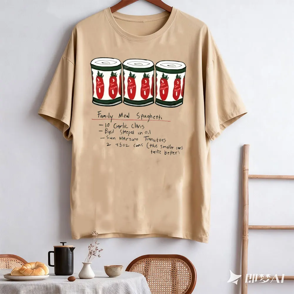 السباغيتي جيريمي ألين المشجعين للجنسين القطن تيز الدب المسلسلات التلفزيونية التي شيرت لحم البقر الأصلي من شيكاجولاند قميص وجبة الأسرة #4