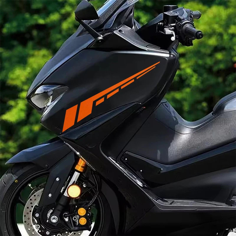 Motorrad-Vorderkotflügel-Kombi-Aufkleber, universelle reflektierende, wasserdichte Aufkleber für Yamaha R1 R3 MT07 MT09 Zubehör – Detail 6