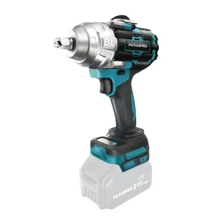 Brushless Chave de Impacto Elétrica, 21V, 2000N.m, Max, Recarregável, Handheld Power Tool para Makita 18V Battery, Sem Bateria