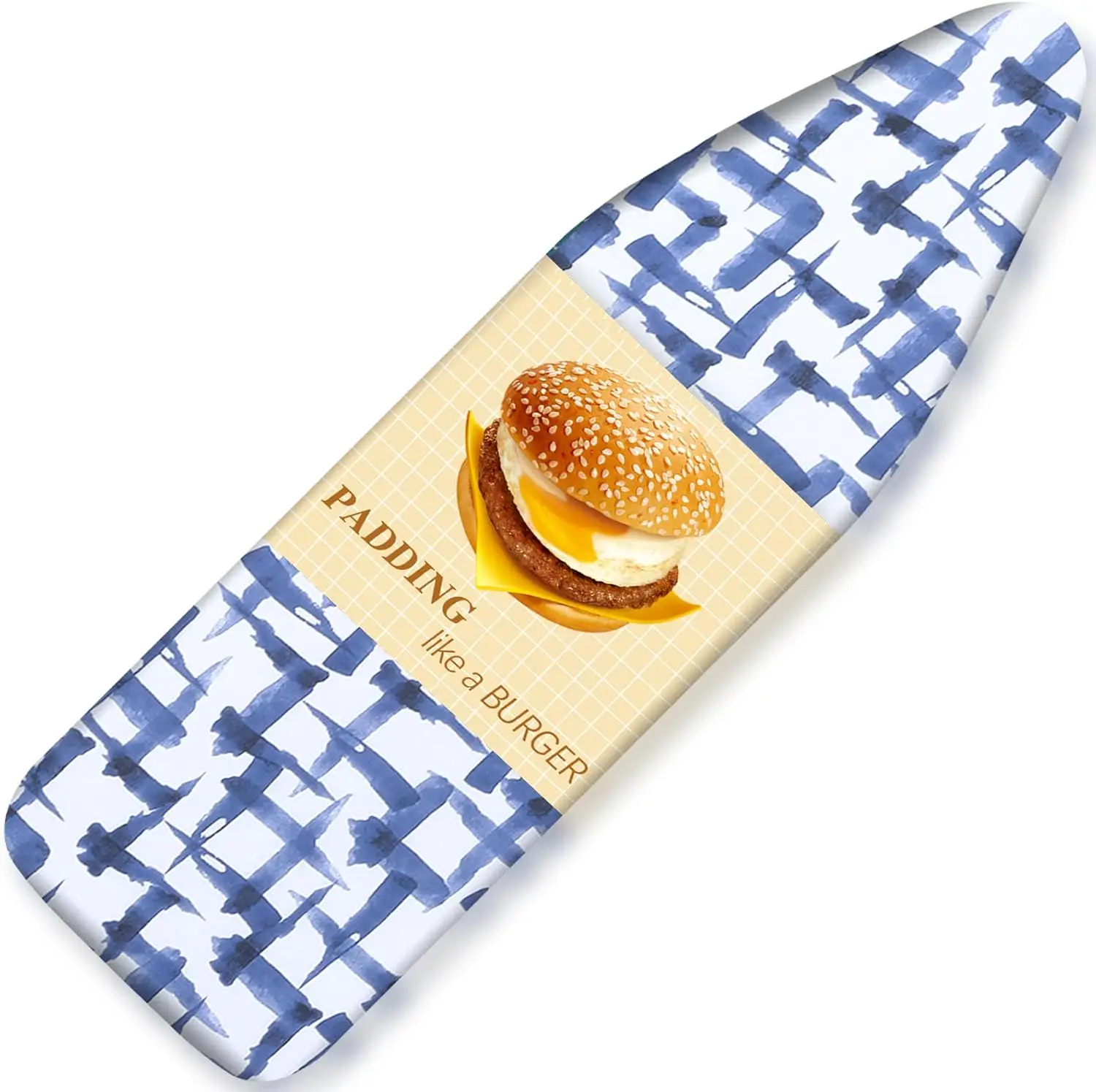 

Ironing Board Cover with Thick Padding, Stain-Resistant Fabric, Easy Installation for Smooth Ironing