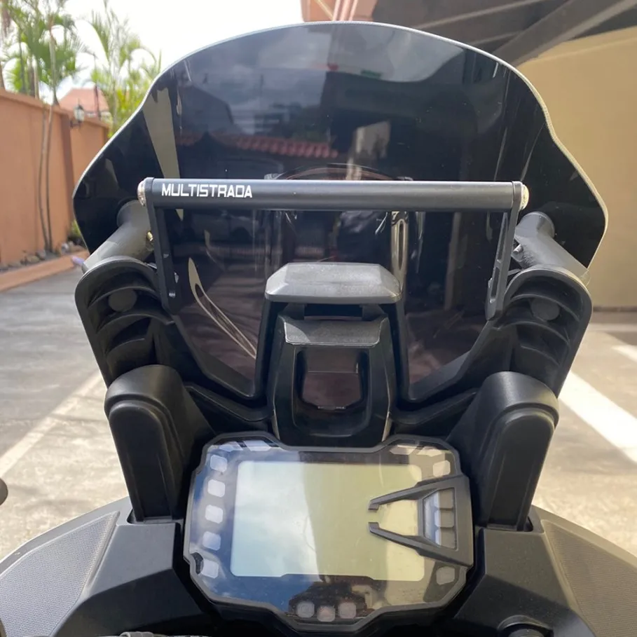 For Ducati MULTISTRADA V2S V 2 S Travel 1260 1200 2016-2022 2023 Motorcycle Navigation Bracket Holder GPS Phone Support Mount