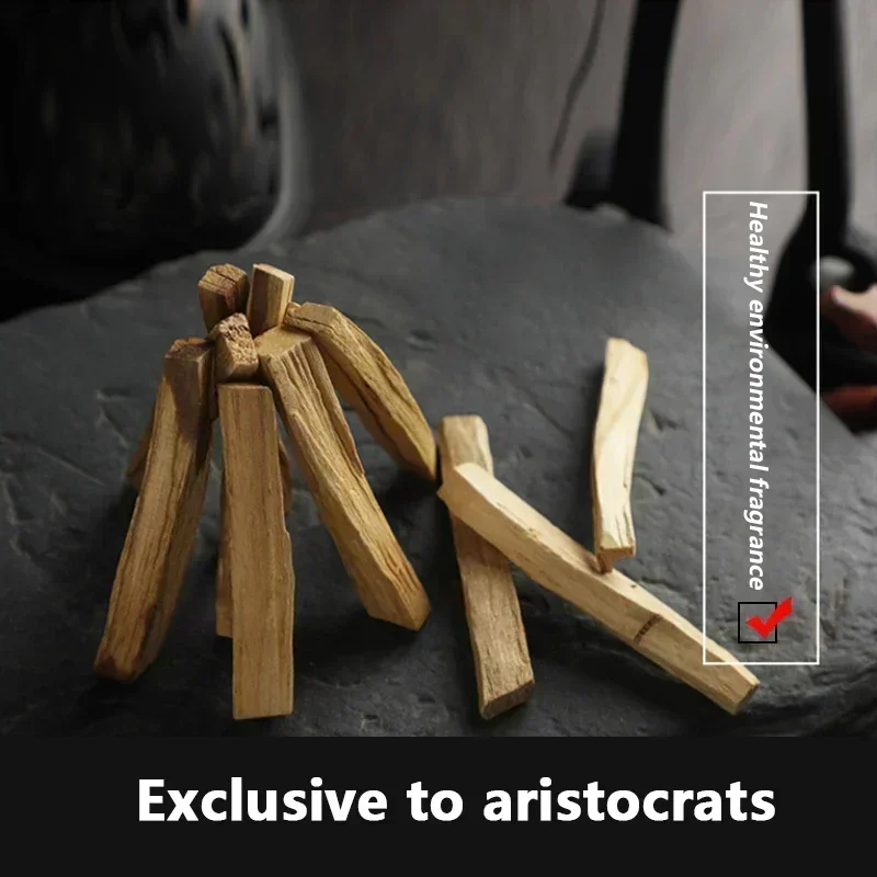 GBBMA Palo Santo Sticks Incense,High oil content The smell is sweet Used in yoga aromatherapy Purify bad luck for good luck
