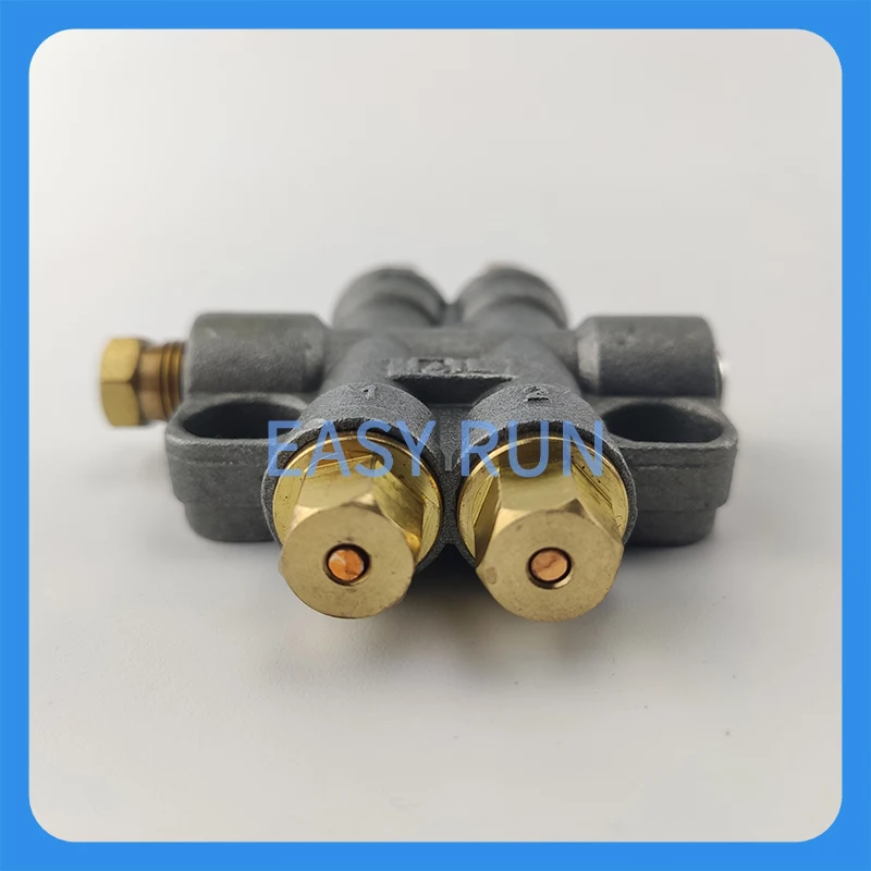 Machine Tool Lubrication Accessories Discharge Metering One In And Two Out