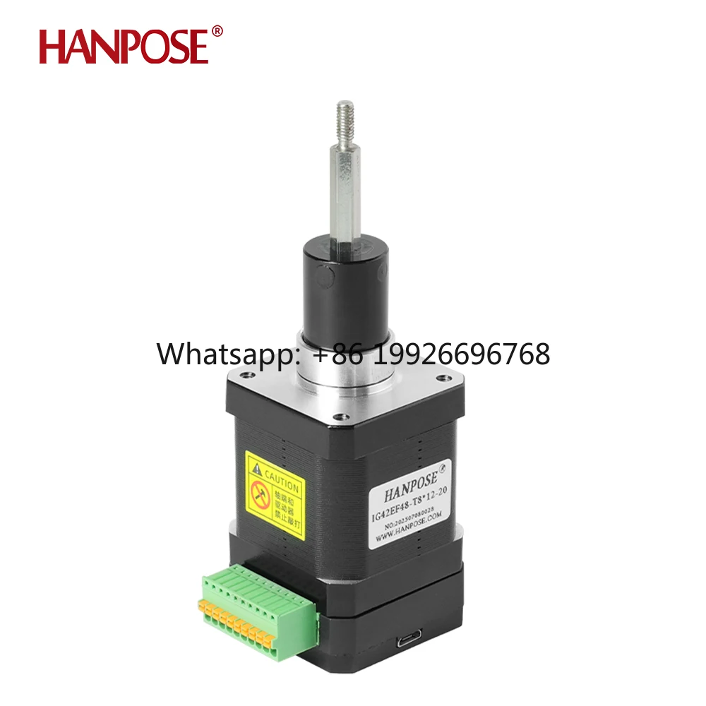 IG42EF48/60/40-T8*12-20 48mm Integrated Fixed Axis Motor 2.25v 2.5a 1.8 ° NEMA17 Closed-Loop Motor
