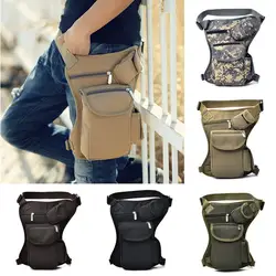 Men Canvas Drop Waist Bags Leg Pack Bag Men Belt Bicycle And Motorcycle Money Belt Fanny Pack For Work High Quality