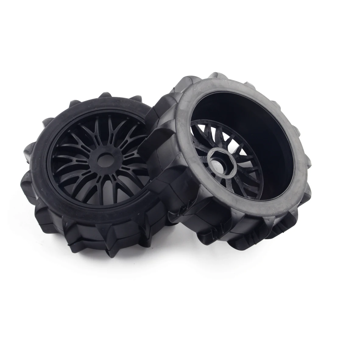 Imagem -04 - Conjunto de Peças: Pneus da Roda contra Neve 17 mm para rc Acessórios para Buggy Off Road