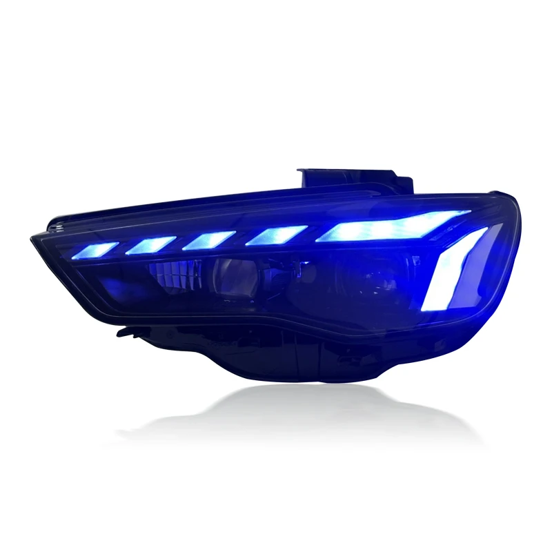 

Светодиодные фары-проекторы DRL для Audi A3 (2013-2016), автозапчасти, тюнинг-фары для A3