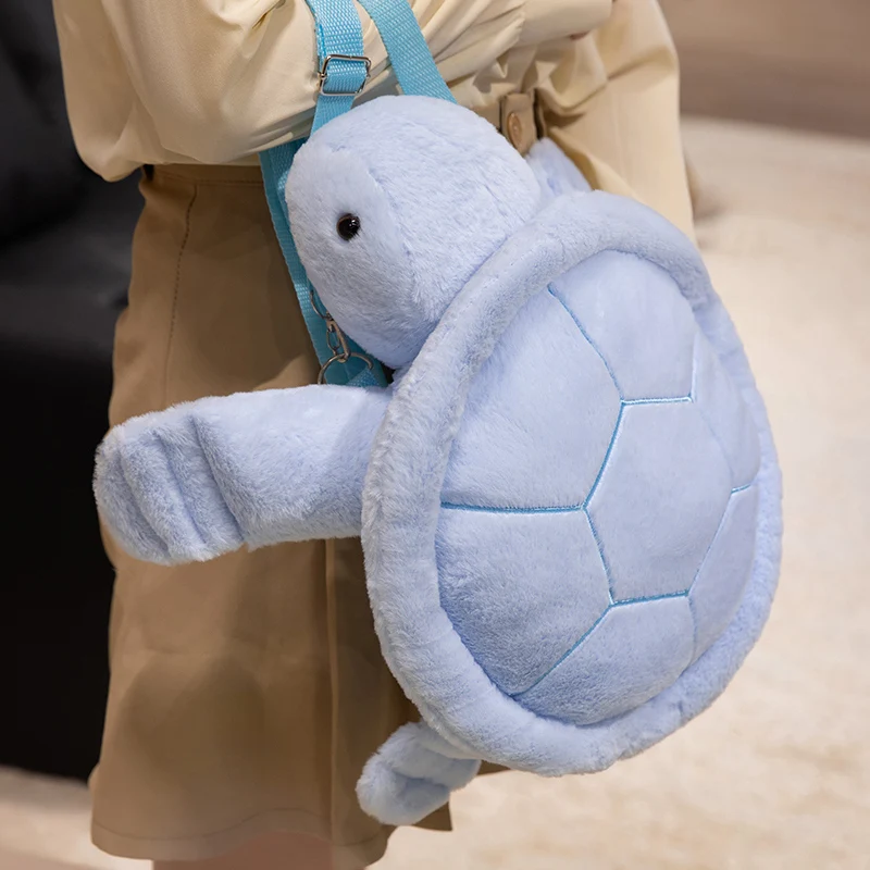 40 cm Cartoon Nette Schildkröte Plüsch Puppe Rucksack Weiche Hohe Qualität Bunte Schildkröte Plüsch Spielzeug Hause Dekoration Geschenk Für Kinder